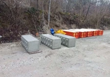 HAUL-O Interlocking Concrete Block Moulds QTY: 38 (180x60x60cm) SHIPS WORLDWIDE