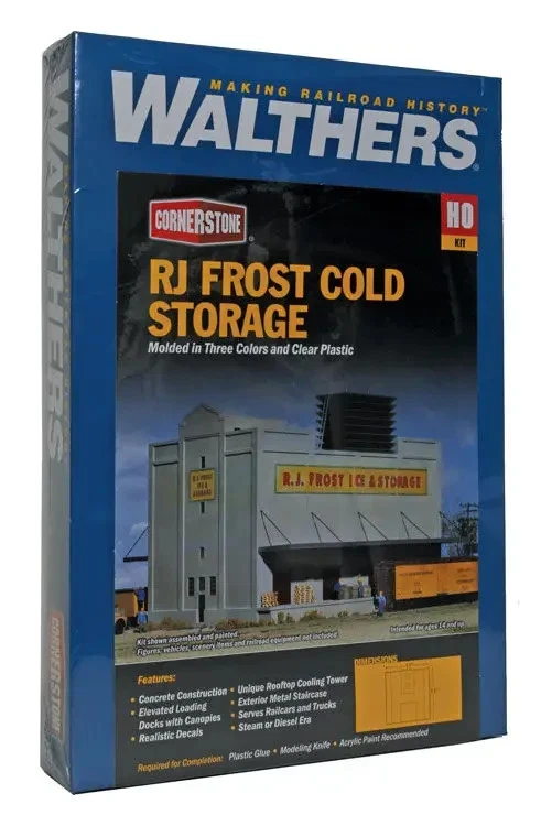 RJ Frost Ice & Storage -- Kit escala HO NUEVO EN CAJA Walthers 933-3020 Foto 2 de 2