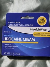Max Strength Cream 1.75oz Numbing Pain Relief Non-Greasy - US