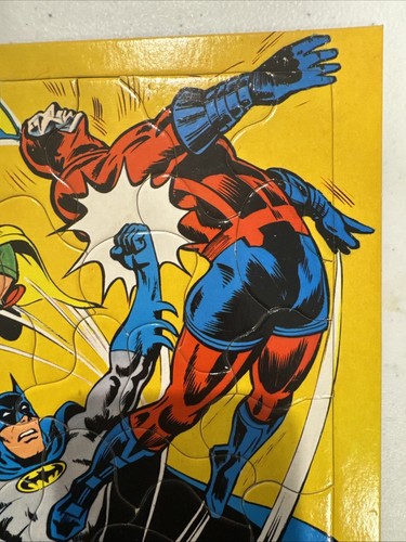 BATMAN Dc Comics Inc 1977 Jigsaw Puzzle Vintage Puzzles Hong Kong - Picture 4 of 6