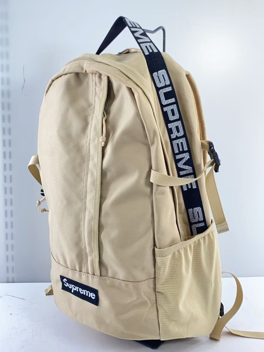 Supreme Backpack Polyester BEG Plain from Japan - image 1