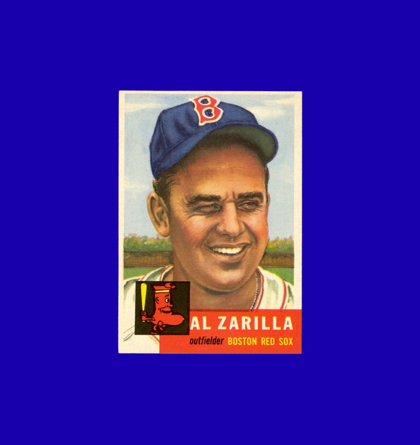 1953 Topps Al Zarilla #181 - Boston Red Sox - Gem Mint