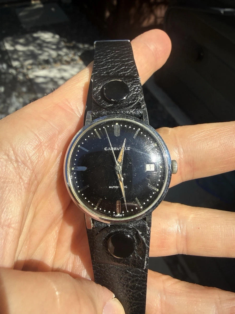 Caravelle Black Wristwatches | eBay display picture 1