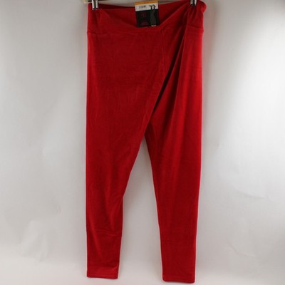 NWT No Boundaries Rote Fuzzy Leggings Für Damen Junior Größe Large 11-13
