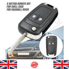 2 Button Remote Key Fob Shell Case For Vauxhall Astra Insignia Zafira Adam Car