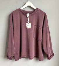Sweatshirt  Pullover Baumwolle Damen Gr. 36 3...