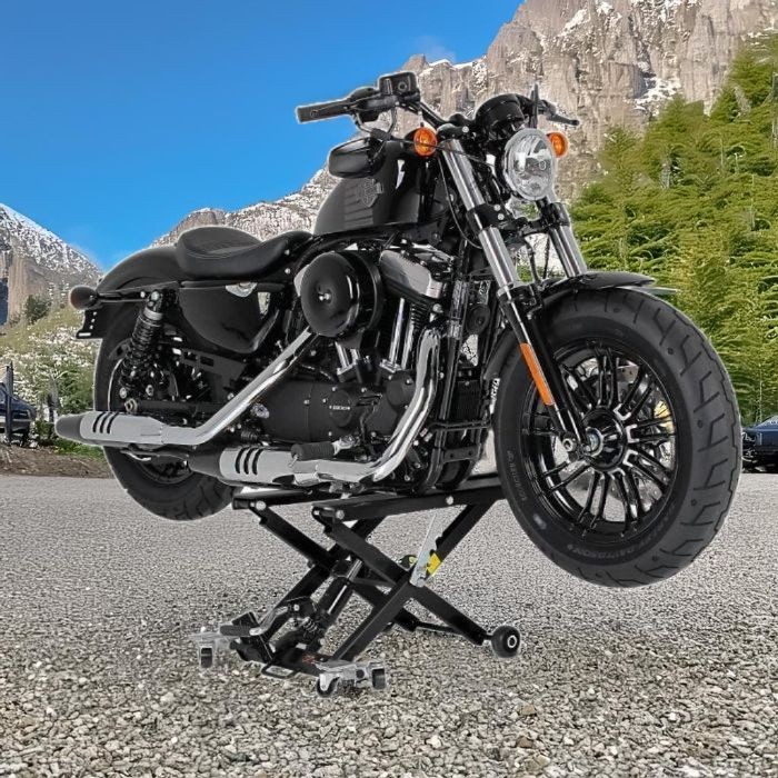 Motorcycle Scissor Lift XL for Cruiser black CB14973