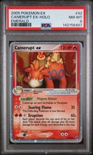 2005 POKEMON EX EMERALD #92 CAMERUPT EX-HOLO PSA 8 on eBay