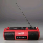 Vintage Suntone RR111 Coca-Cola AM FM Radio Red Promo Display Piece