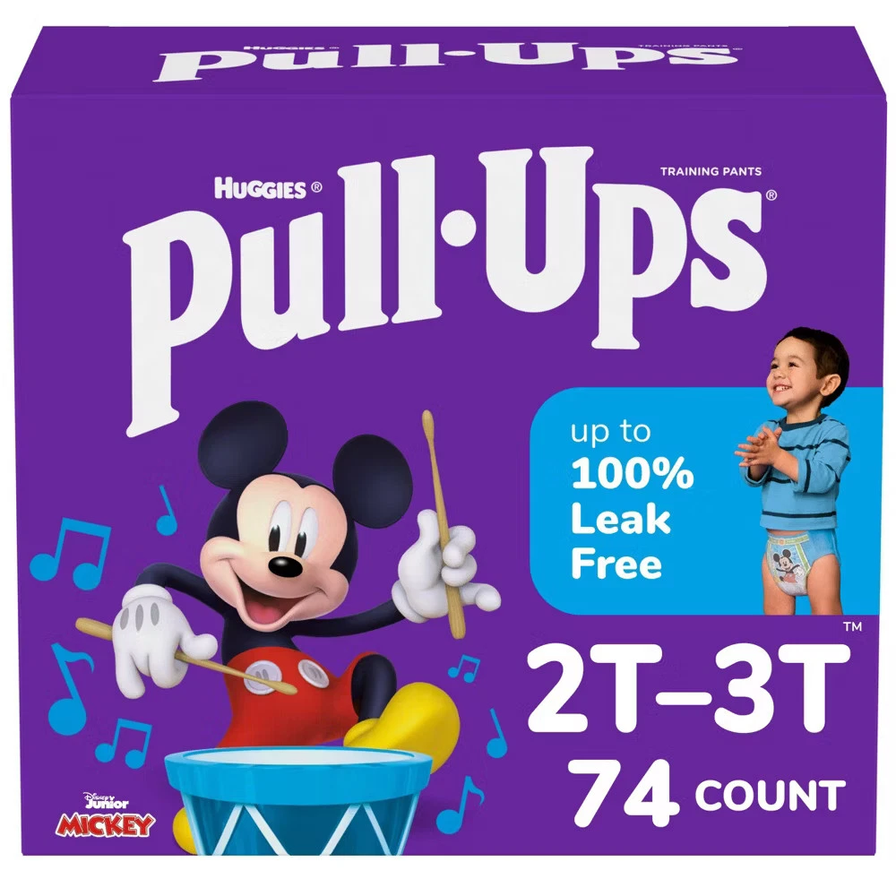 Pull-Ups Learning Designs Boys' Disposable Training Pants Giga Pack - Size