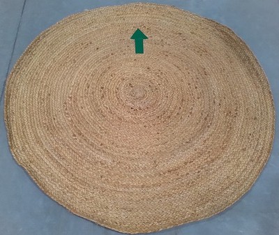 NATURAL 4'-0'' x 4'-0'' Broken Thread Rug, Reduced Price 3172810547 CAP252A-4R