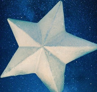 Star mold plaster cement resin wax casting mould  7 & 5/8th'' x up to 1.25'' thick