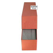 100 Count, Paper Cardboard, 2 2 Coin Holders for Quarters
