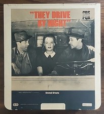 Ann Sheridan  Humphrey Bogart in "They Drive By Night" RCA CED Videodisc