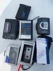 Vintage Sony Walkman & Sanyo Cassette Player 7 Piece Lot For Parts