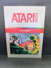 Centipede Game Atari 2600 Owner's Manual Original Authentic