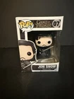 FUNKO POP ! JON SNOW 07 GAME OF THRONES BOX NOT MINT E02