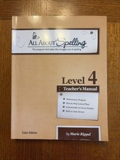 All About Spelling Level 4 Teachers Manual - ...