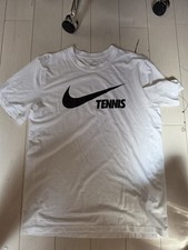 Nike Court Advantage Dri-FIT Tennis Shirt White Mens Size L