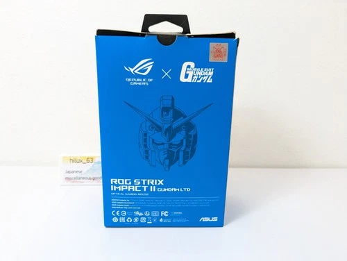 ASUS ROG Strix Impact II GUNDAM EDITION 90MP0260-BMUA00 6 Buttons 1 x Wheel USB - Picture 10 of 24