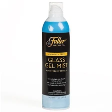 Fuller Brush Glass Gel Mist Spray, No Drip Streak Free Finish, Ammonia Free