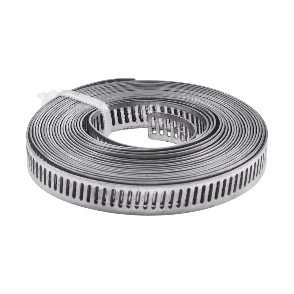 Reliable Stainless Steel Hose Clamp Adjustable Length for Easy Installation - Image 3 of 4
