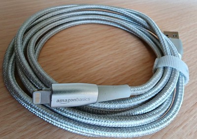 2m. MFi Certified Amazon Basics USB-A Lightning-Ladekabel 5V 2,1A