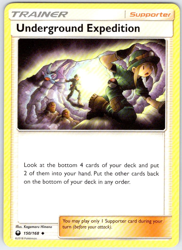 Underground Expedition 150/168 UC Celestial Storm CES MP Pokemon