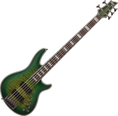 Schecter Daniel Firth Hellraiser Extreme-5 Signature Bass bass in Cthulhu Burst