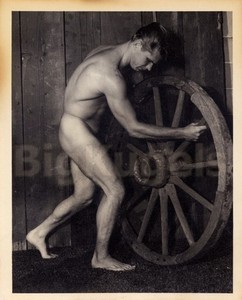 SALE 1950s VINTAGE BRUCE Handsome DON HAWKSLEY Male Physique MUSCLE Beefcake