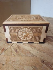 Dragon Hurricane Maple Wood Puzzle Box Level 6 Tricky Creative Crafthouse 