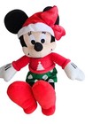 New ListingDisney Christmas Holiday Winter Minnie Mouse Plush Stuffed Animal Toy