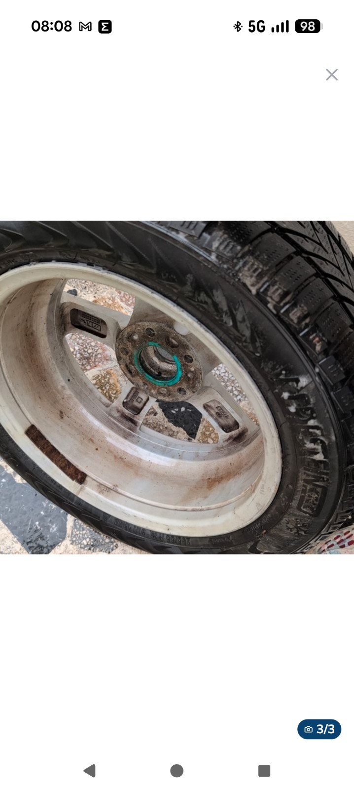 Jantes alu R16 avec pneus neige neufs pour berlines et citadines en hiver