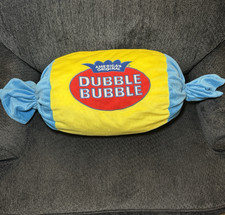 Vintage Dubble Bubble Gum giant 33  plush stuffed pillow advertising promo HUGE