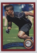 2011 Topps Red Border 12/77 Rahim Moore #434 7p8