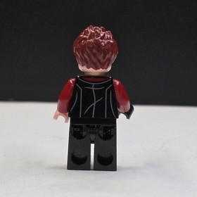 Lego Marvel Minifigure Hawkeye Age Of Ultron 76030 76042 Black And Dark Red Suit