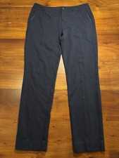 CAbi  5073 Women  s Navy Stretch Work Career Trouser Pants Sz 8