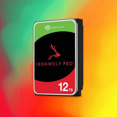Seagate Ironwolf Pro 12tb - ST12000NT001 - 7200rpm, 256MB Cache, 6Gb/s SATA, NEU