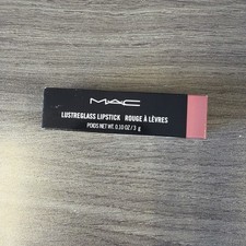 NEW! M.A.C Lustreglass Lipstick in Thanks, It...
