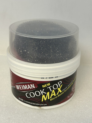 Weiman Cooktop Cleaner Max - 9 Ounce - Easily Remove Burned-On Food