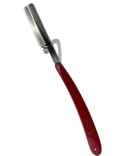 Vintage Case Red Imp 133 Straight Razor Made In USA Red Handle Shaving Barber