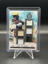 2025 Panini Boys Of Summer Leo De Vries FIVE PATCH ROOKIE /99 #FTM-LDV PADRES