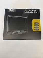 Elvid Camera Monitor - FieldVision 4Kv2 7" -Shoe or Stand Mount - w/Bonus PSU