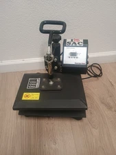 360 Degree T-Shirt Heat Press Sublimation Transfer Machine 12" " Swing Away