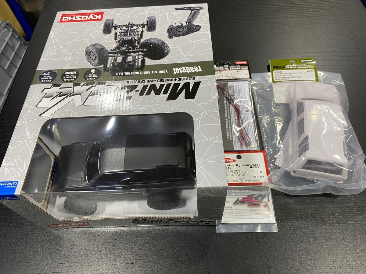 kyosho 4×4 miniz 4runner Kyosho MINI-Z 4WD Toyota 4Runner RTR, Red