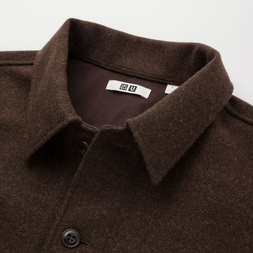 UNIQLO U Men LONG-SLEEVE FLEECE SHIRT 