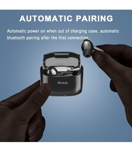 Ear Buds Wireless Bluetooth 5.0 IPX6 Waterproof 32 Hours Playtime +Charging case - Picture 4 of 8