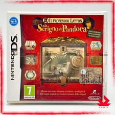 IL PROFESSOR LAYTON E LO SCRIGNO DI PANDORA NUOVO RARO ITALIANO NINTENDO DS 3DS