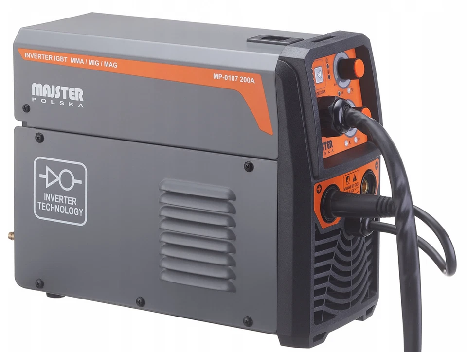 MIG MMA TIG Welder 200A Gas/Gasless Welding Synergy Machine 8L Gas cylinder - Image 3 of 4