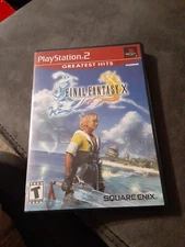 Final Fantasy X CIB Complete Sony Playstation 2 PS2 Game 